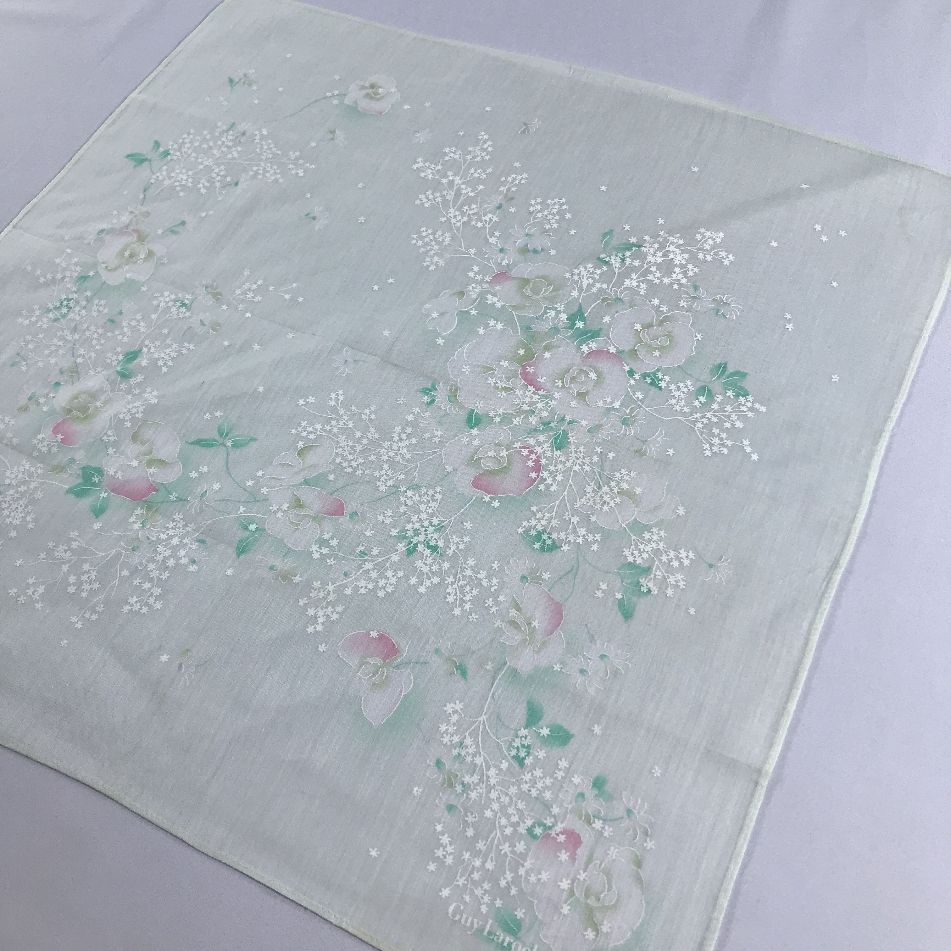 Guy Laroche Guy Laroche Vintage Handkerchief Neckerchief Bandana H937 Size ONE SIZE - 4 Thumbnail