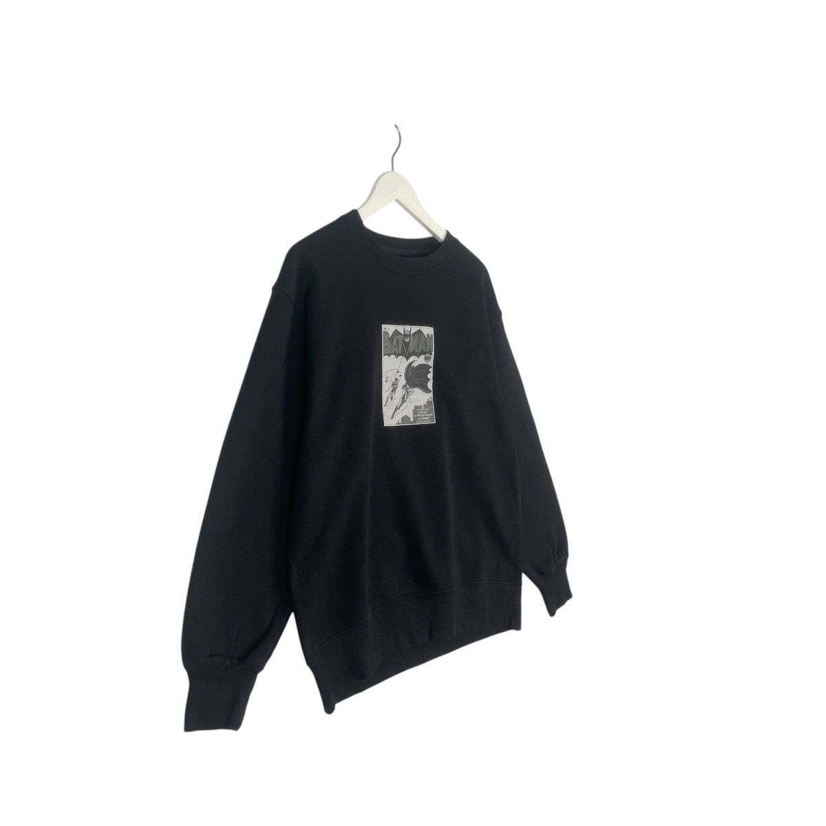Designer × Vintage vintage Hoodie/sweater Batman Gu Sweatshirt Jumper - black Size US M / EU 48-50 / 2 - 3 Thumbnail