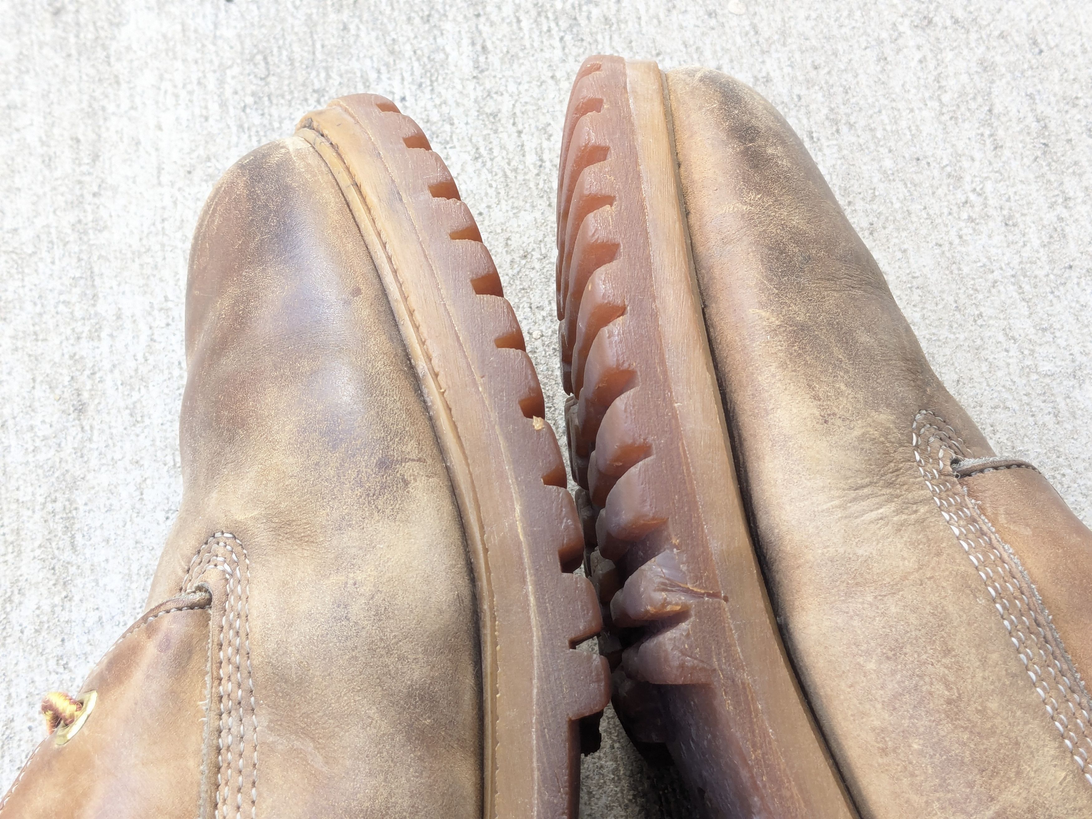 Timberland Timberland Boots 10 Wide Brown Tan Wheat Suede Nubuck Size US 10 / EU 43 - 4 Thumbnail