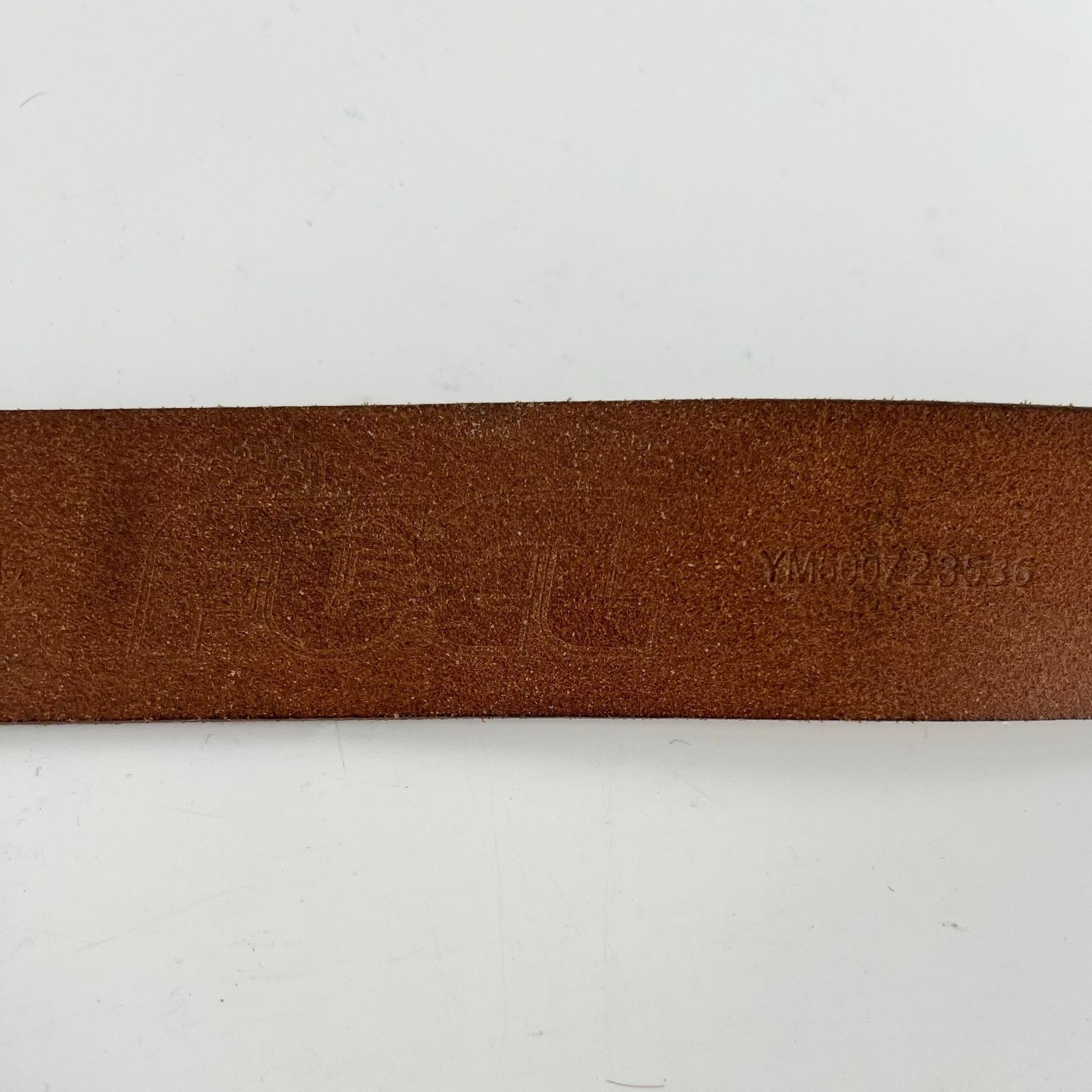 Fossil Y2K Fuel by Fossil double prong belt 2000s vintage Size 36 - 4 Thumbnail