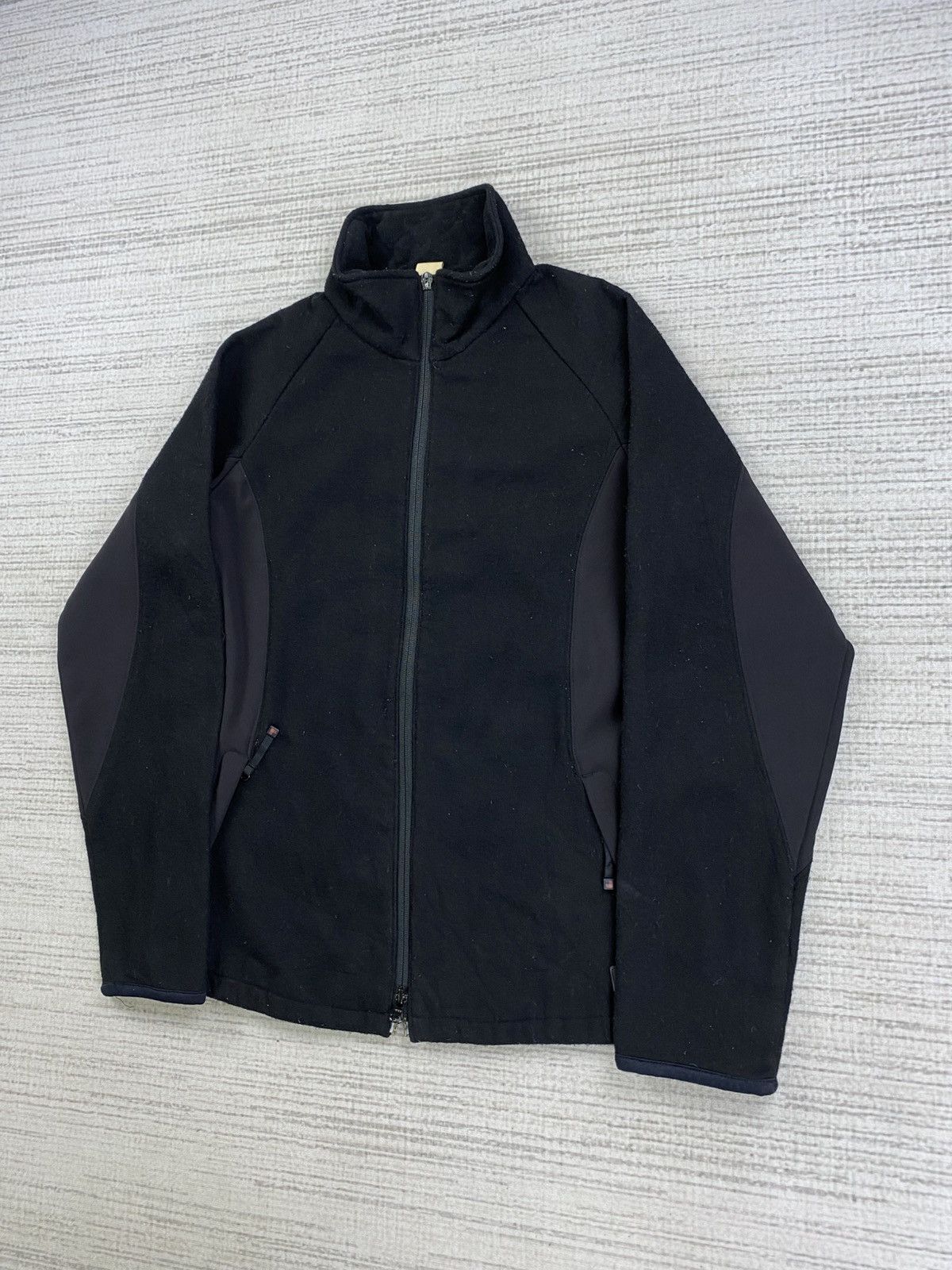 Japanese Brand × Vintage × Woolrich Woolen Mills Vintage 90s Woolrich Zipper Fleece Jacket Size S / US 4 / IT 40 - 4 Thumbnail