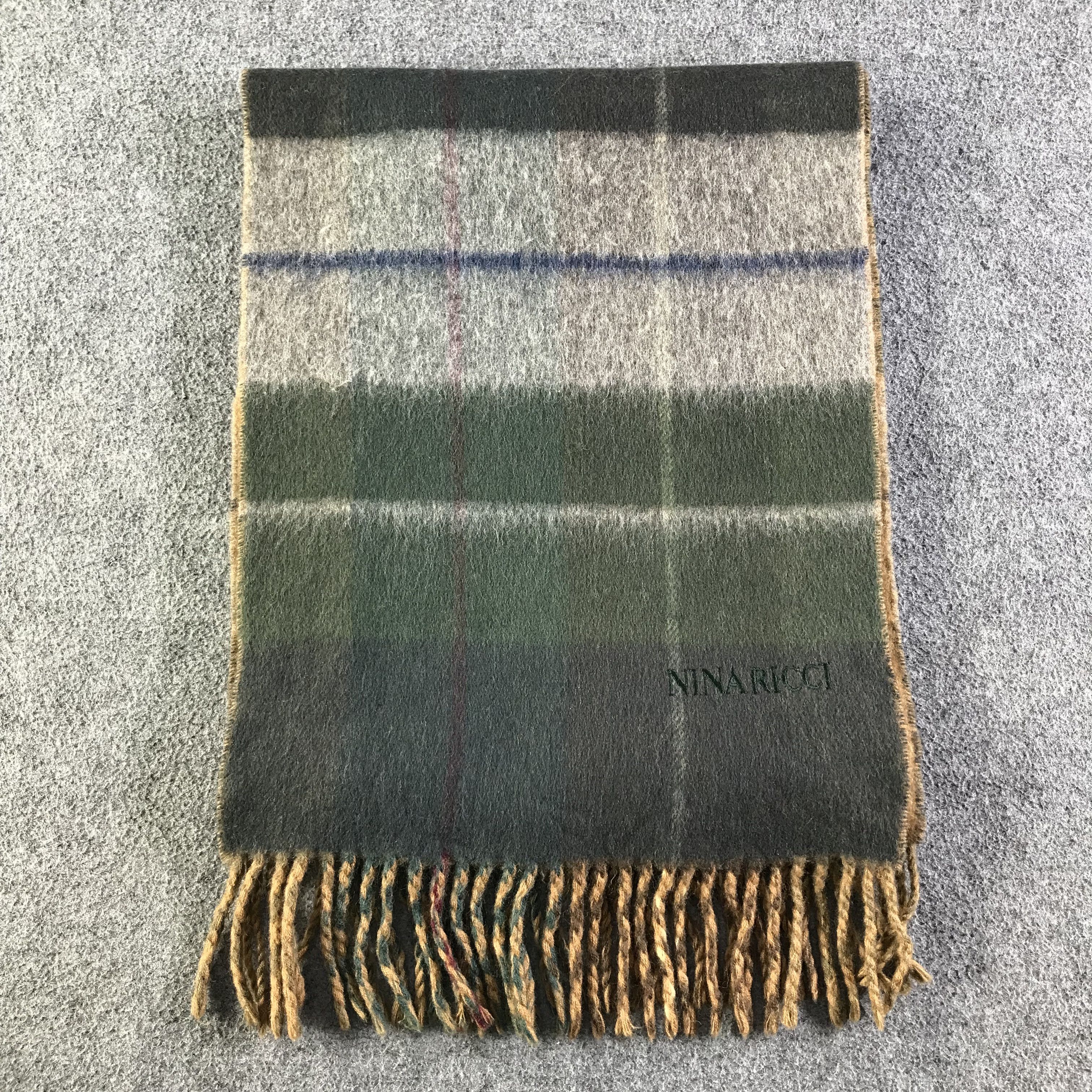 Nina Ricci × Vintage Nina Ricci Scarf / Muffler / Neckwear SS1522 Size ONE SIZE - 4 Thumbnail