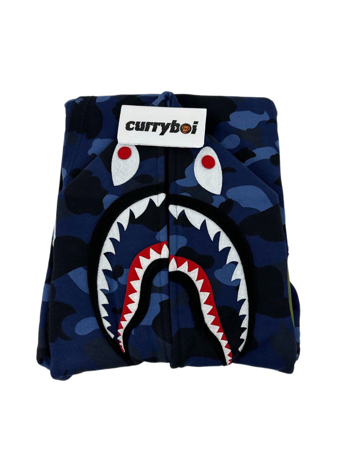 Bape BAPE Color Camo Shark Pullover Hoodie Navy Size US S / EU 44-46 / 1 - 4 Thumbnail