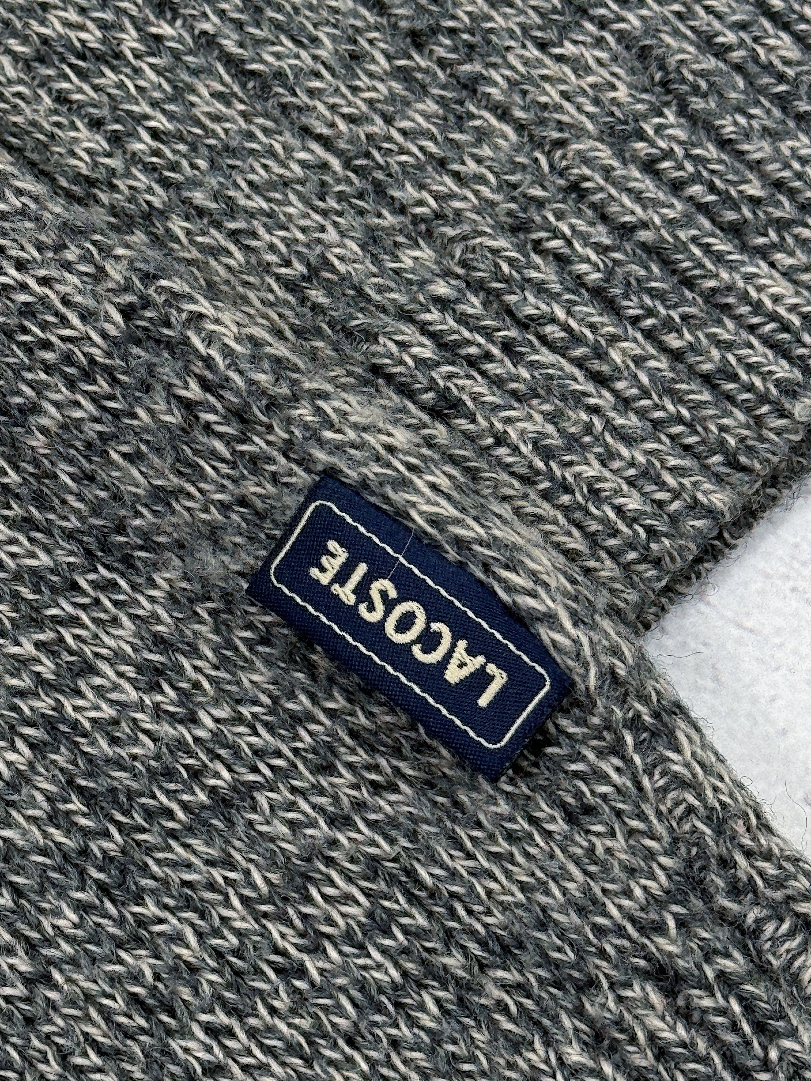 Lacoste × Vintage Vintage Lacoste Turtleneck Sweater & Rombed Size US L / EU 52-54 / 3 - 14 Thumbnail