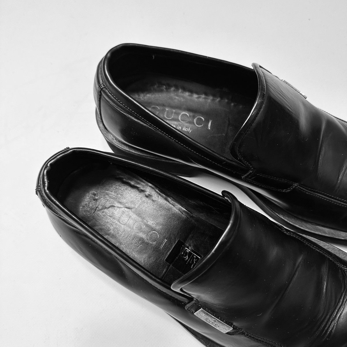 Gucci Gucci UGLY officecore vinatge Loafers Black Size US 10 / EU 43 - 3 Thumbnail