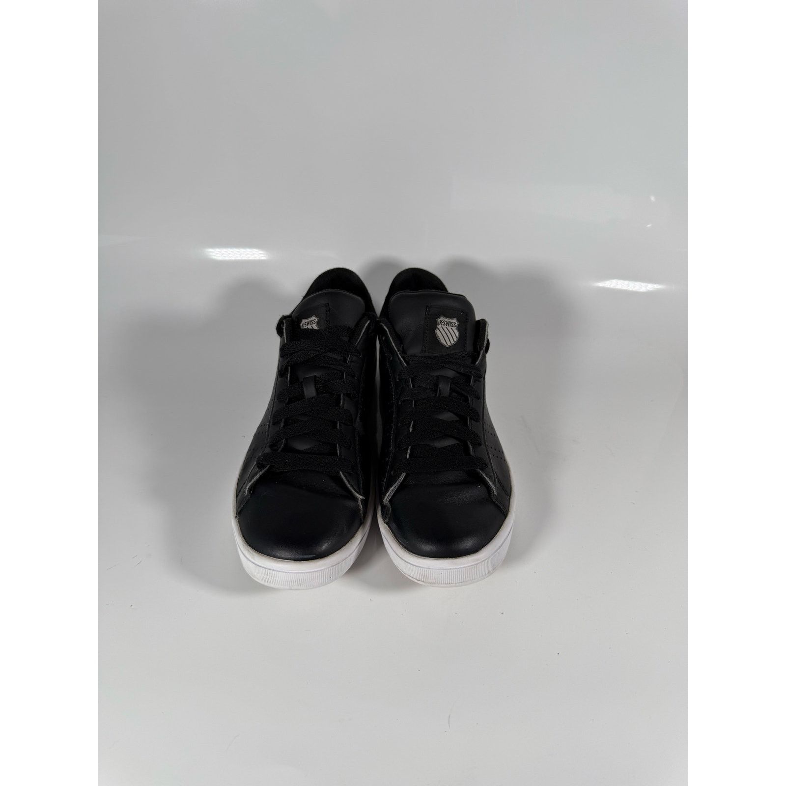 K-Swiss K-Swiss Court Pro II CMF Black Leather Low Top Men’s Size 10 Size US 8 / EU 41 - 3 Thumbnail
