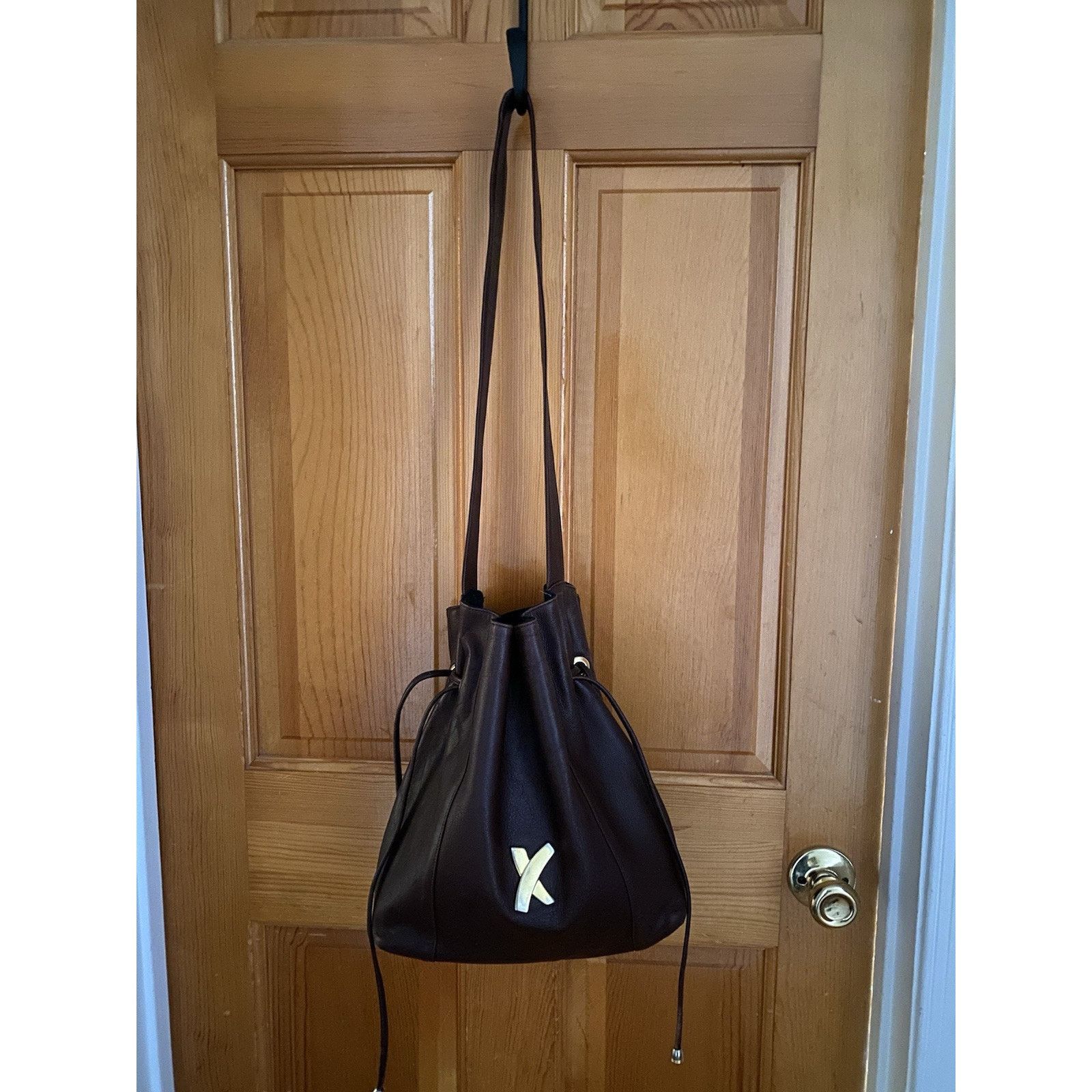 Paloma Picasso Vintage Paloma Picasso Bucket Brown Shoulder Bag Size ONE SIZE - 2 Thumbnail