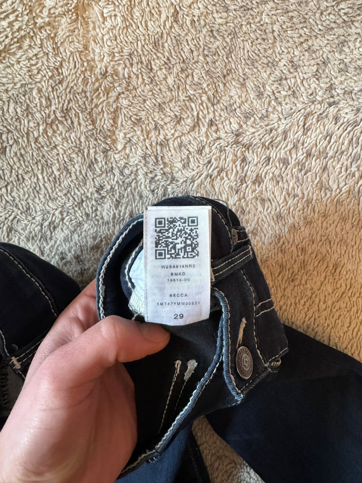 True Religion True Religion Vintage 2000s Becca Mid Rise Bootcut Jeans Size 29" - 10 Thumbnail