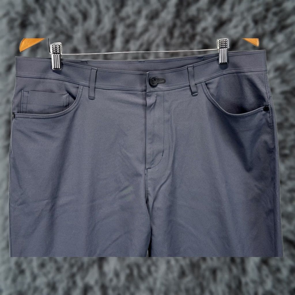 Vintage Public Rec Pants Men 36 Gray Performance Chino Workday Golf 5-Pocket Straight Regular Size 36in Inseam 28in 30in2 Size US 36 / EU 52 - 1 Thumbnail