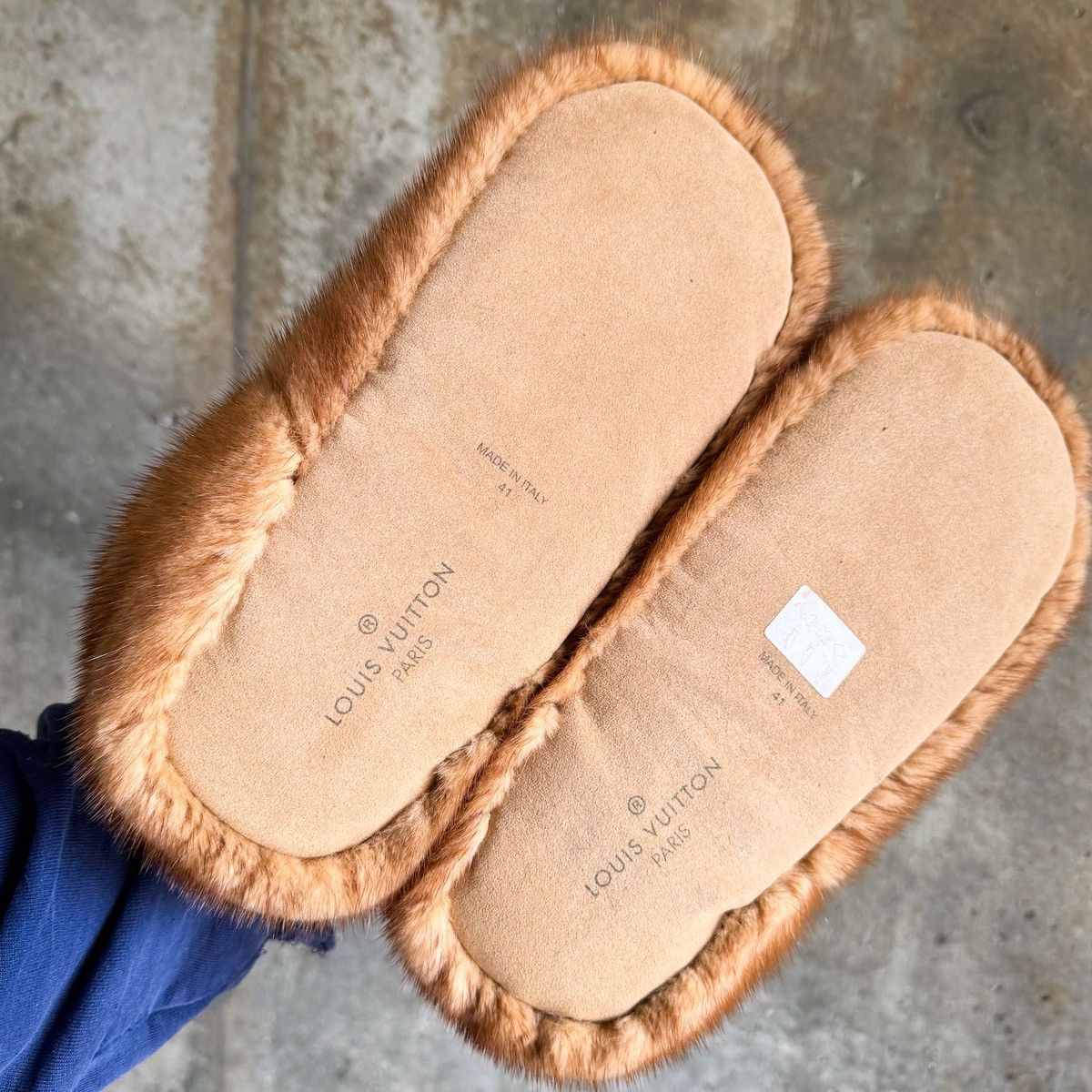 Louis Vuitton Louis Vuitton JAPAN EXCLUSIVE MINK FUR Clog Slippers Size US 10 / EU 43 - 6 Thumbnail