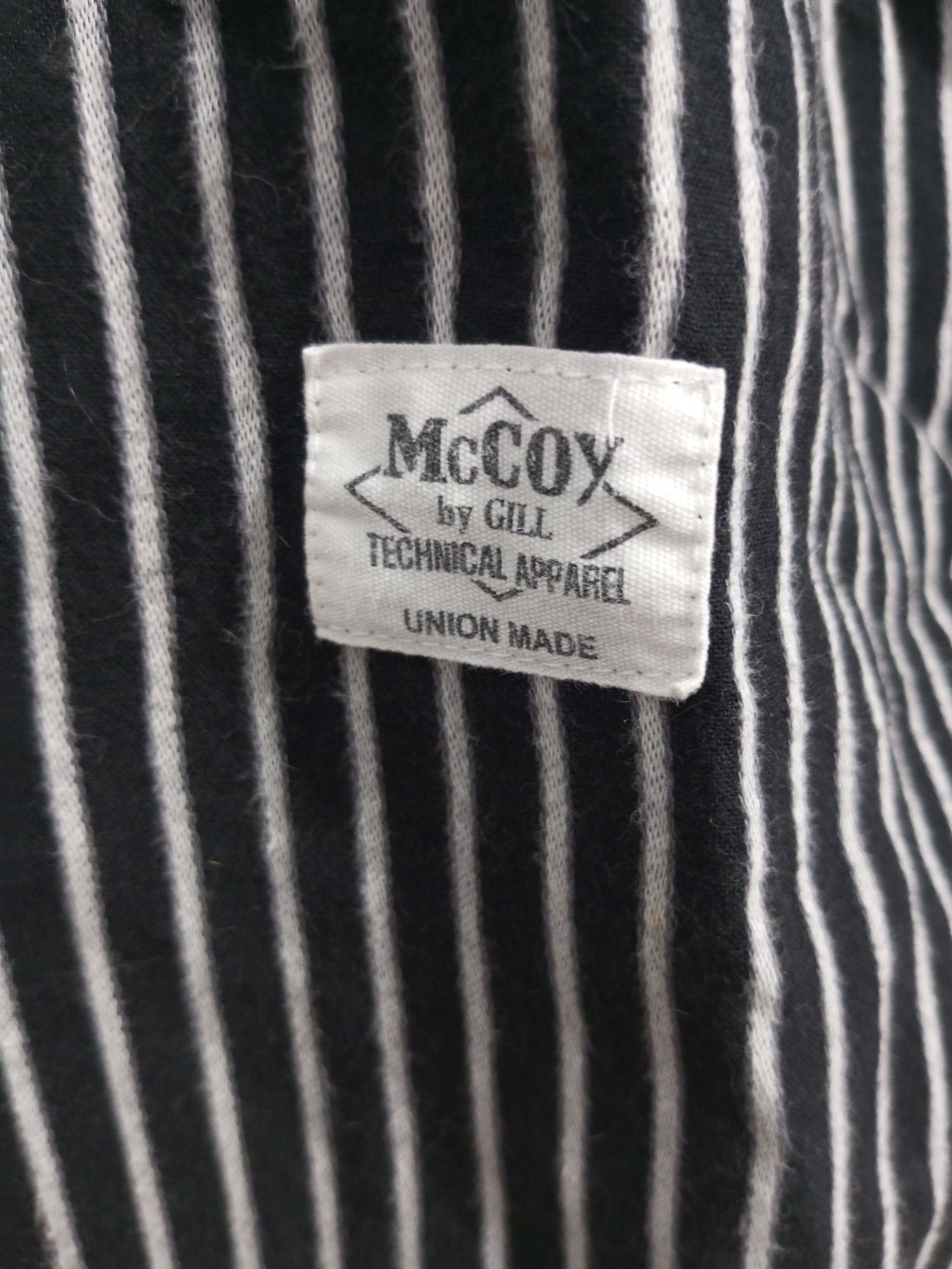 The Real McCoy's McCoy industy Union made stripe shirt Size US L / EU 52-54 / 3 - 2 Thumbnail