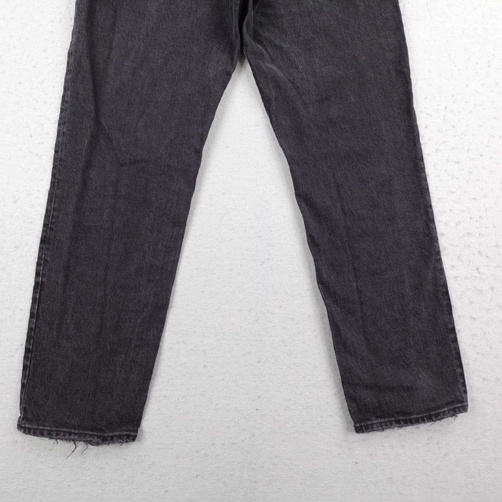 Abercrombie & Fitch Abercrombie & Fitch Jeans Womens 6 Black The Dad High Rise Straight Curve Love Jeans Size 28" / US 6 / IT 42 - 7 Thumbnail