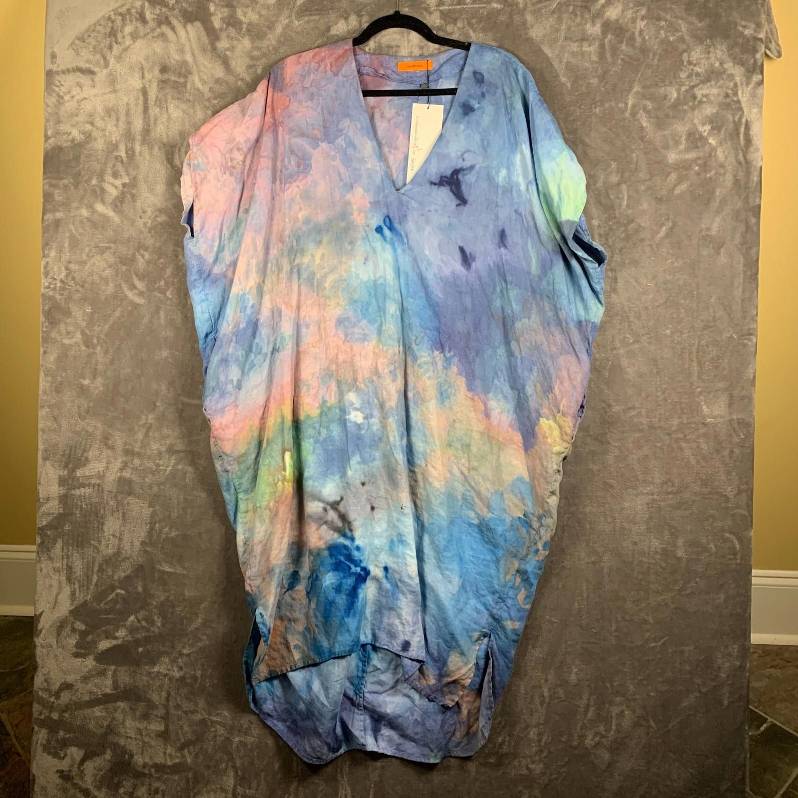 Designer Bombchel Sandvigen Native Caftan Tie Dye - One Size (367) Size ONE SIZE - 1 Thumbnail