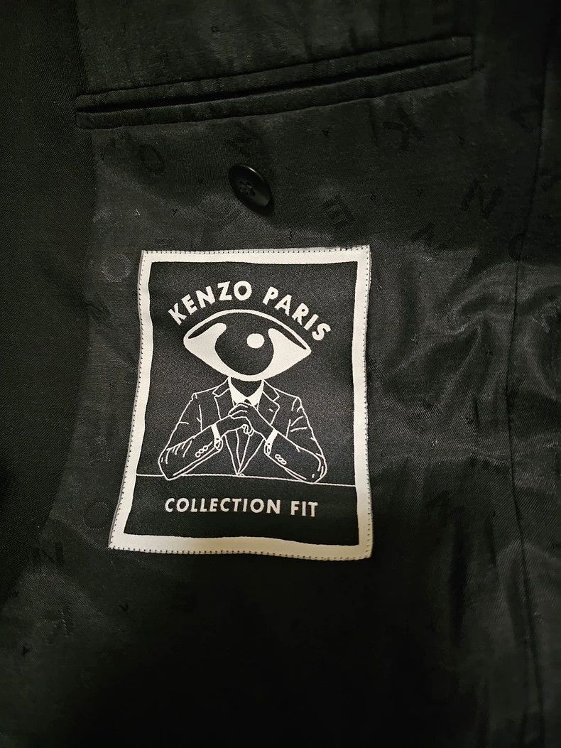 Kenzo Kenzo Men's Wool Suit Black Color-2506 Size US M / EU 48-50 / 2 - 5 Thumbnail