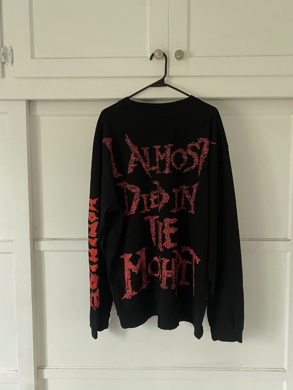 Playboi Carti HOMIXIDE GANG LA CONCERT GRAPHIC LONG SLEEVE Size US XL / EU 56 / 4 - 4 Thumbnail