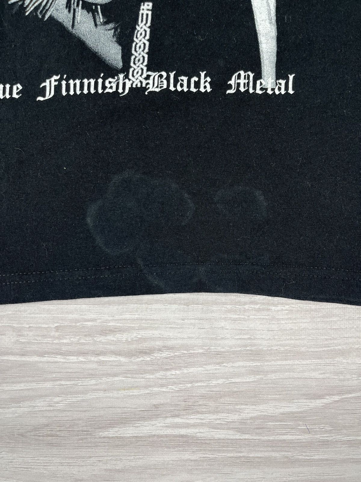 Band Tees Niahslae True Finnish Black Metal Band Rock T Shirt Size US M / EU 48-50 / 2 - 5 Thumbnail