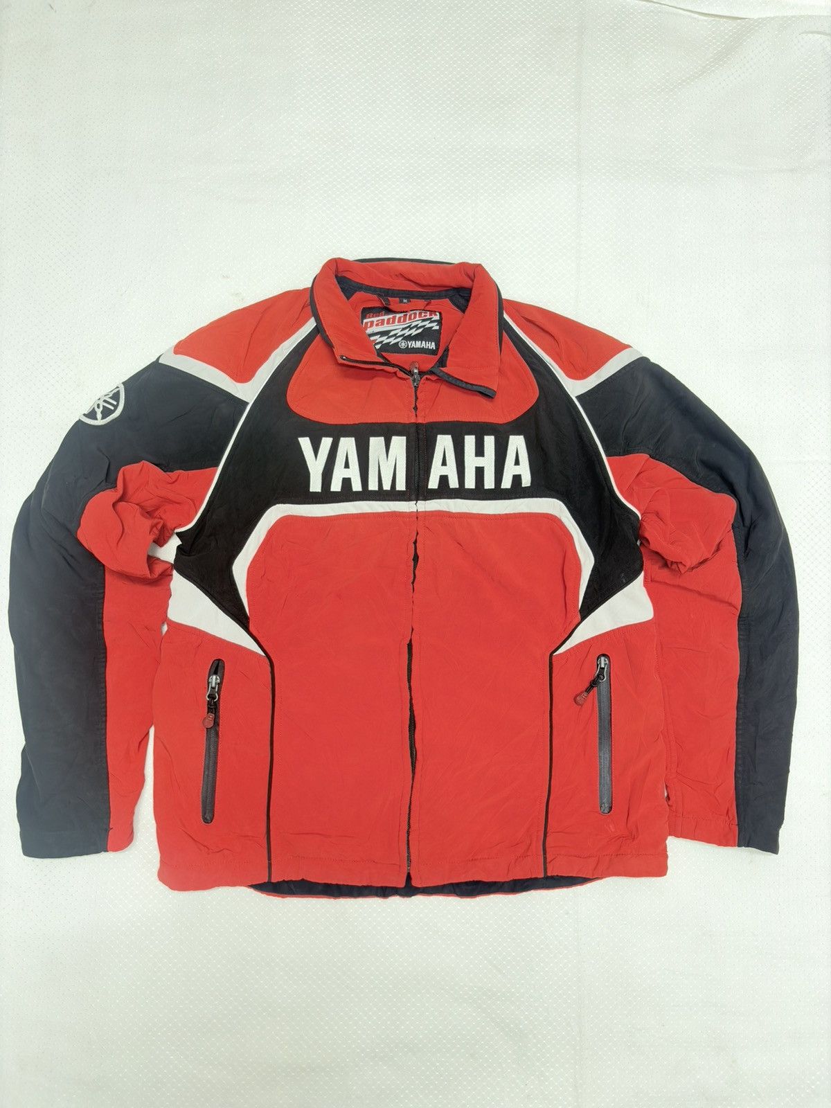Yamaha Vintage Yamaha "Red Paddock" Racing Technical Shell Jacket Size US M / EU 48-50 / 2 - 1 Thumbnail