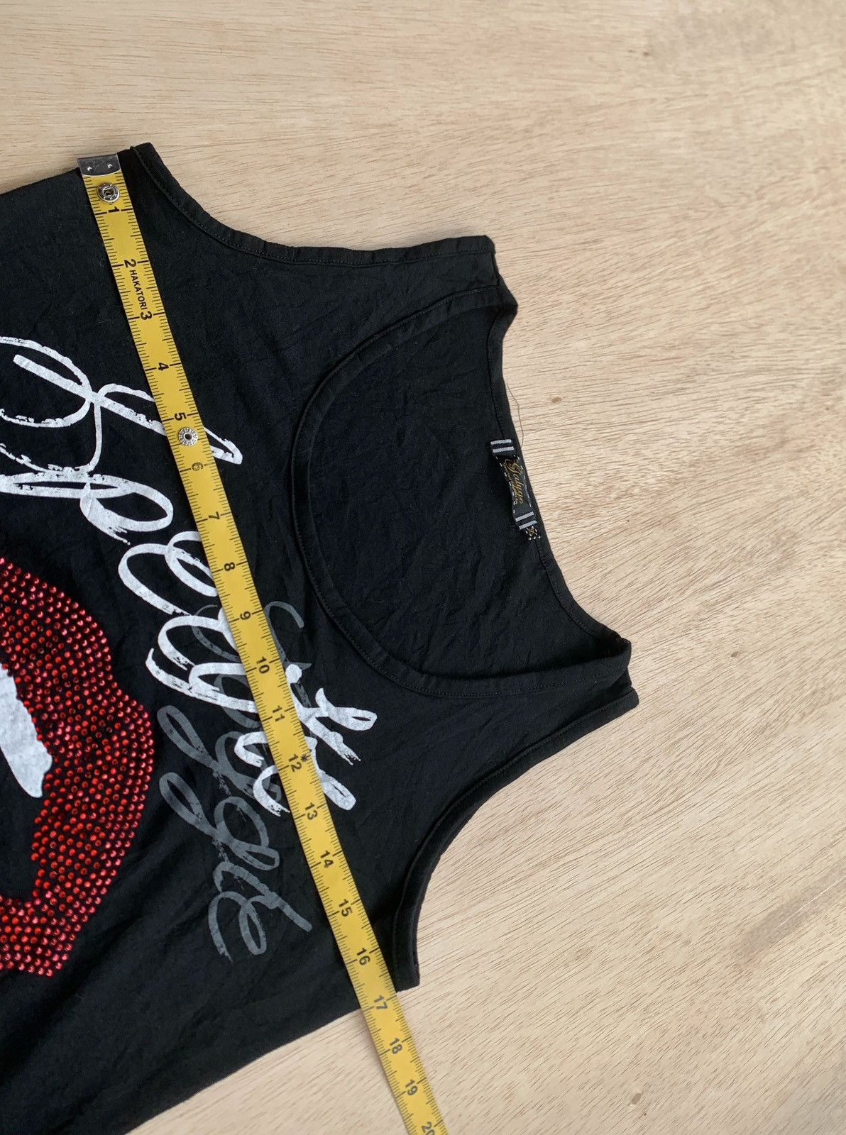 Hysteric Glamour × If Six Was Nine × Japanese Brand Y2k Galyge Ifsixwasnine Punk Style Tank Top Size L / US 10 / IT 46 - 7 Thumbnail