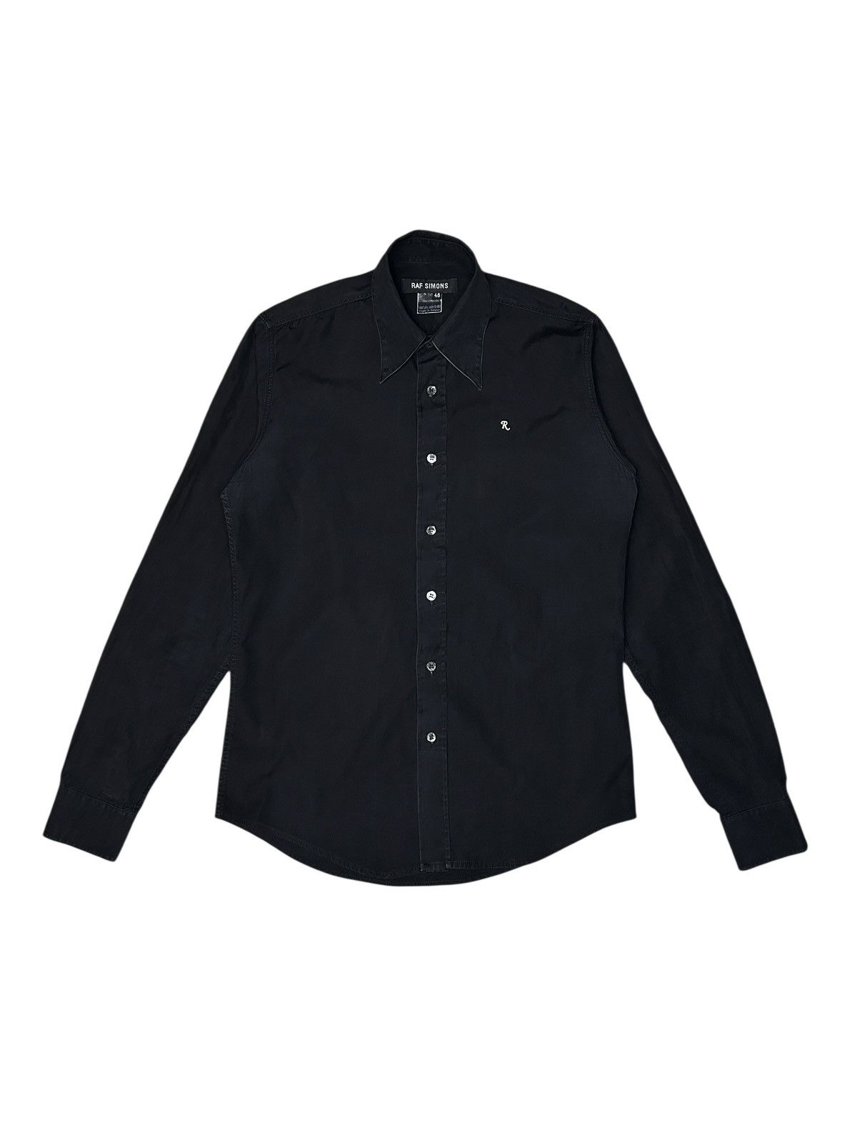 Raf Simons S/S 99 'R' Logo Shirt Size US M / EU 48-50 / 2 - 1 Thumbnail