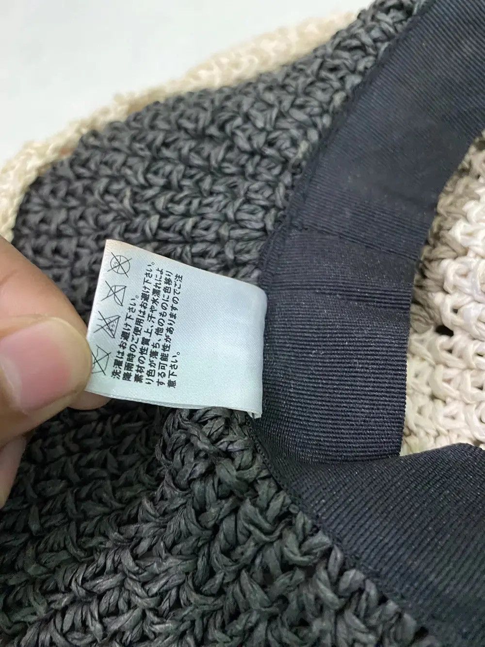 Japanese Brand × Uniqlo Japanese Brand Uniqlo Crochet Bucket Hat Size ONE SIZE - 6 Thumbnail