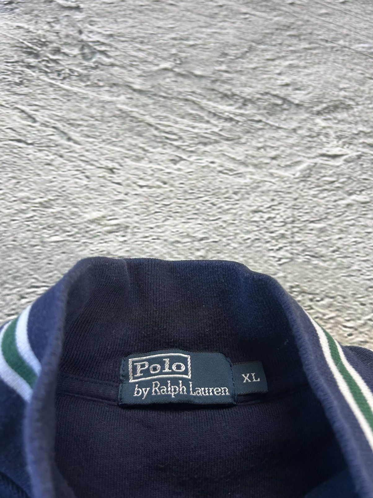 Polo Ralph Lauren × Ralph Lauren × Vintage Chief Keef Polo Ralph Lauren zip sweatshirt navy Wimbledon Size US XL / EU 56 / 4 - 5 Thumbnail