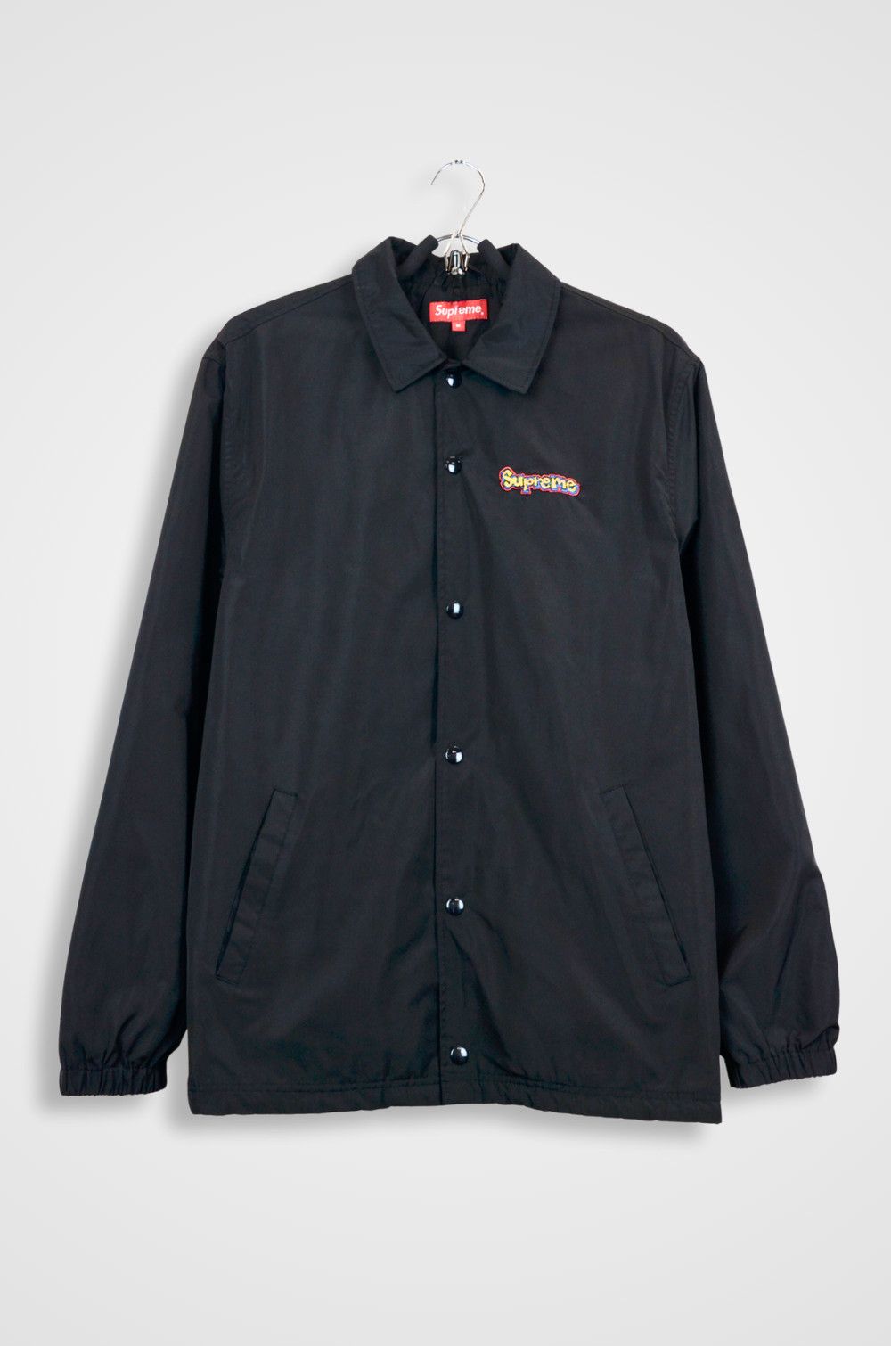 Supreme Supreme Curve Logos Ripstop Jacket | Grailed