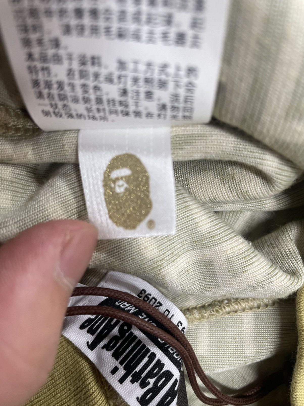 Bape BAPE LOGO MONOGRAM VELOUR SHORTS Size US 29 - 6 Thumbnail