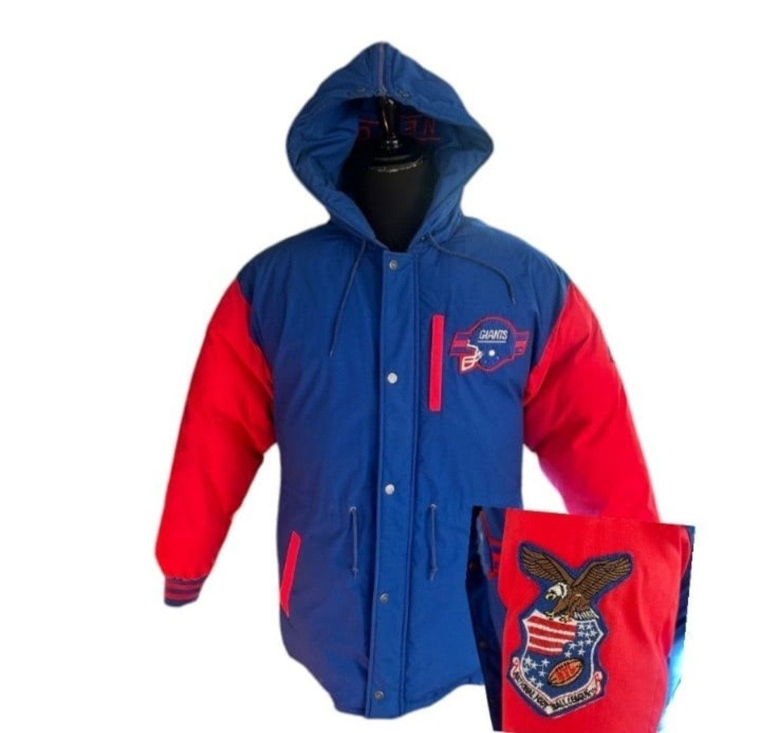 Giant × NFL × Triple F.A.T. Goose L Vintage NFL New York Giants Triple Fat Goose Jacket Mens Size US L / EU 52-54 / 3 - 1 Thumbnail