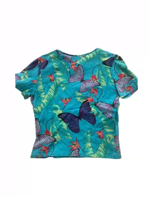 Kenzo KENZO Psychedelic Blue Butterfly Short Sleeve Top Size M / US 6-8 / IT 42-44 - 2 Thumbnail