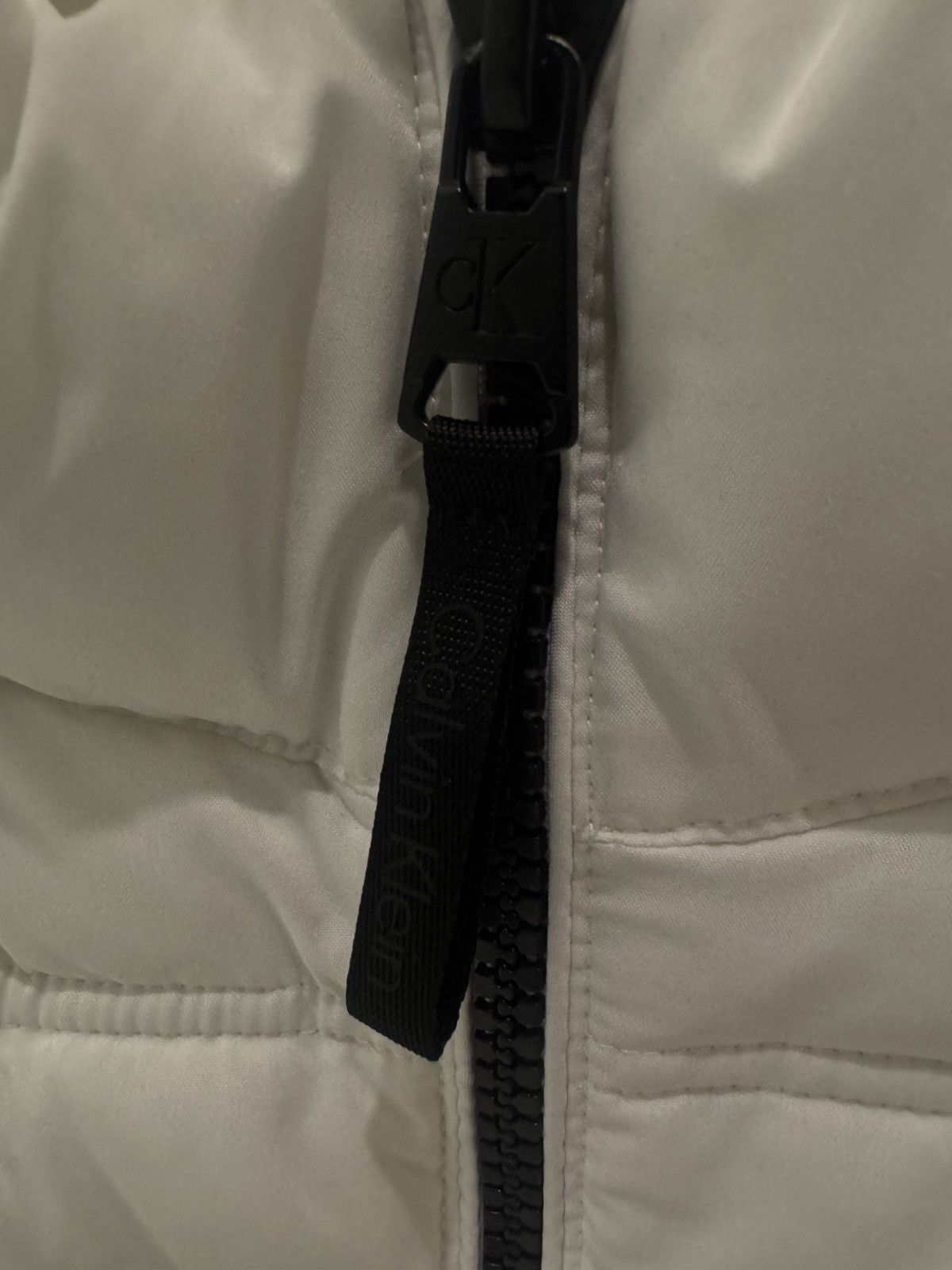 Calvin Klein Calvin Klein White Puffer Vest Size US XS / EU 42 / 0 - 2 Thumbnail
