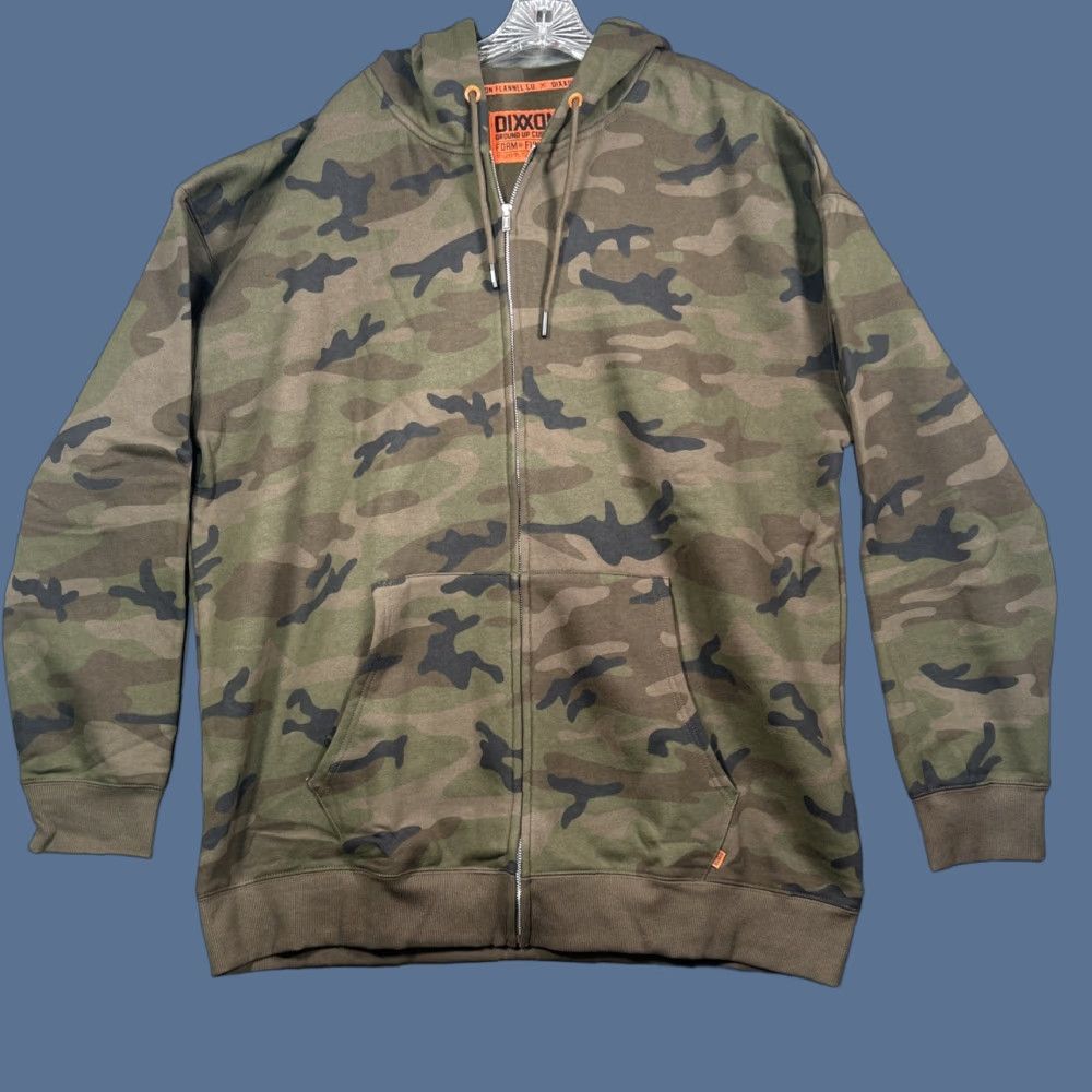 Vintage Dixxon Flannel Co Hoodie Mens 3XL Camouflage Pullover Fleece Hooded Pockets Streetwear Size US XXL / EU 58 / 5 - 1 Thumbnail