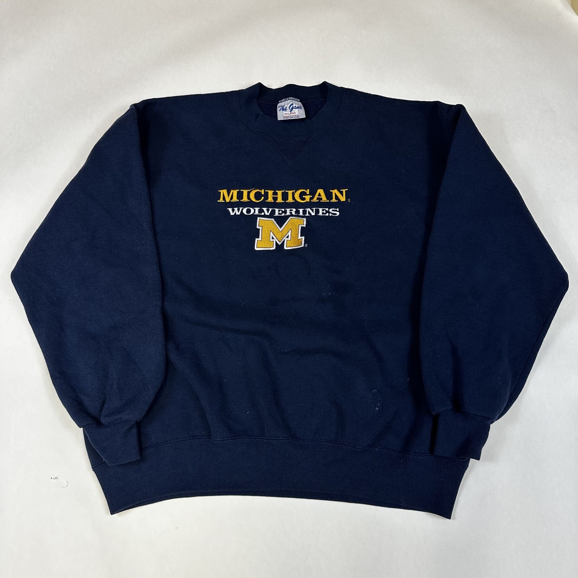 The Game Michigan Wolverines XX-Large The Game Pullover Sweatshirt Na Size US XXL / EU 58 / 5 - 1 Thumbnail