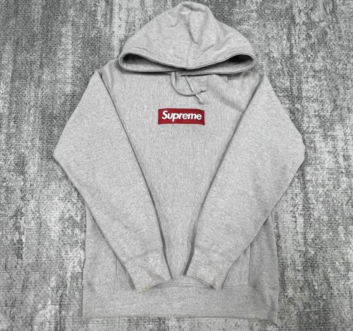 Supreme Supreme Box Logo Hooded Sweatshirt FW23 Ash Grey Nigo