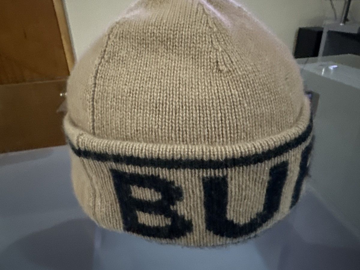 image of Burberry Skull Cap in Brown, Men's
