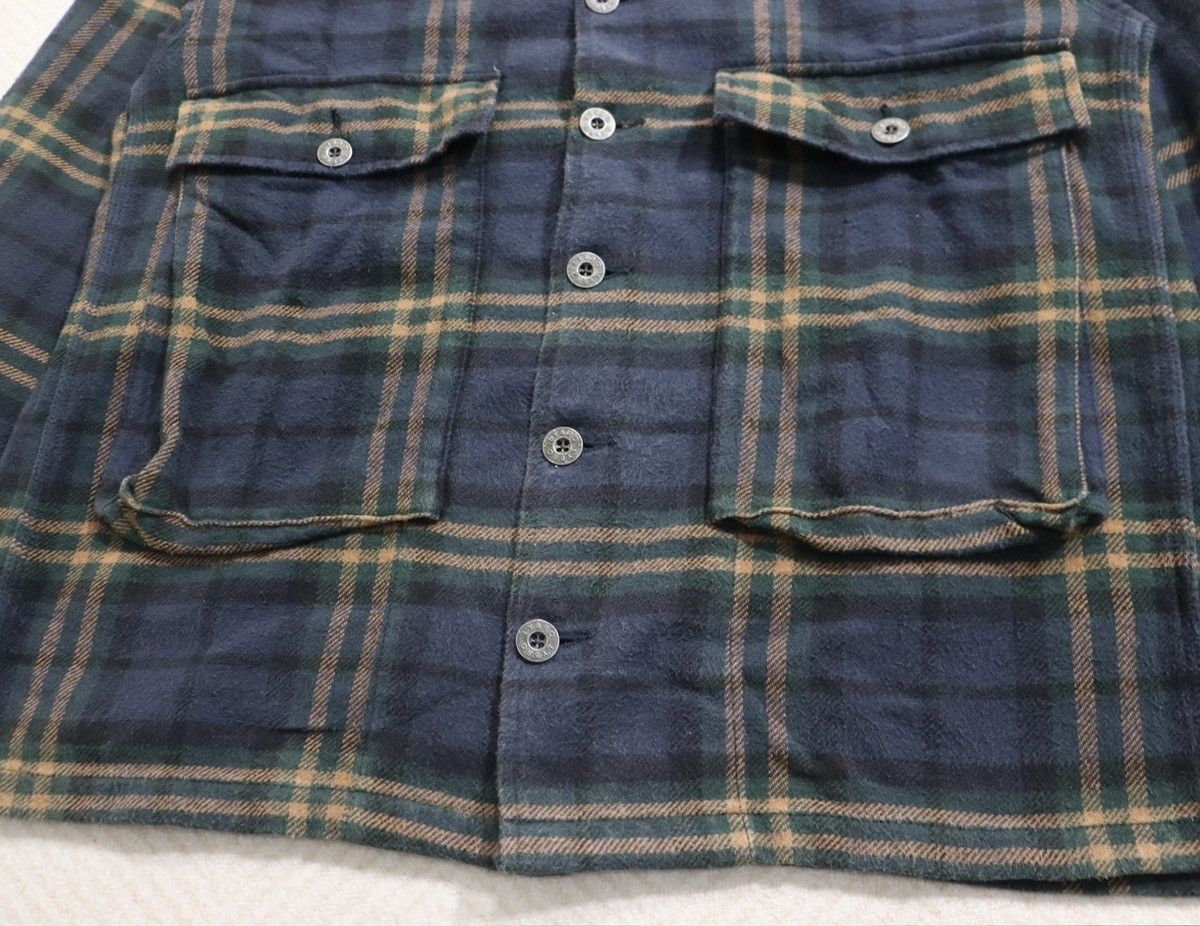 Nigel Cabourn Nigel Cabourn Lybro Check Shirt size50 Size US L / EU 52-54 / 3 - 4 Thumbnail