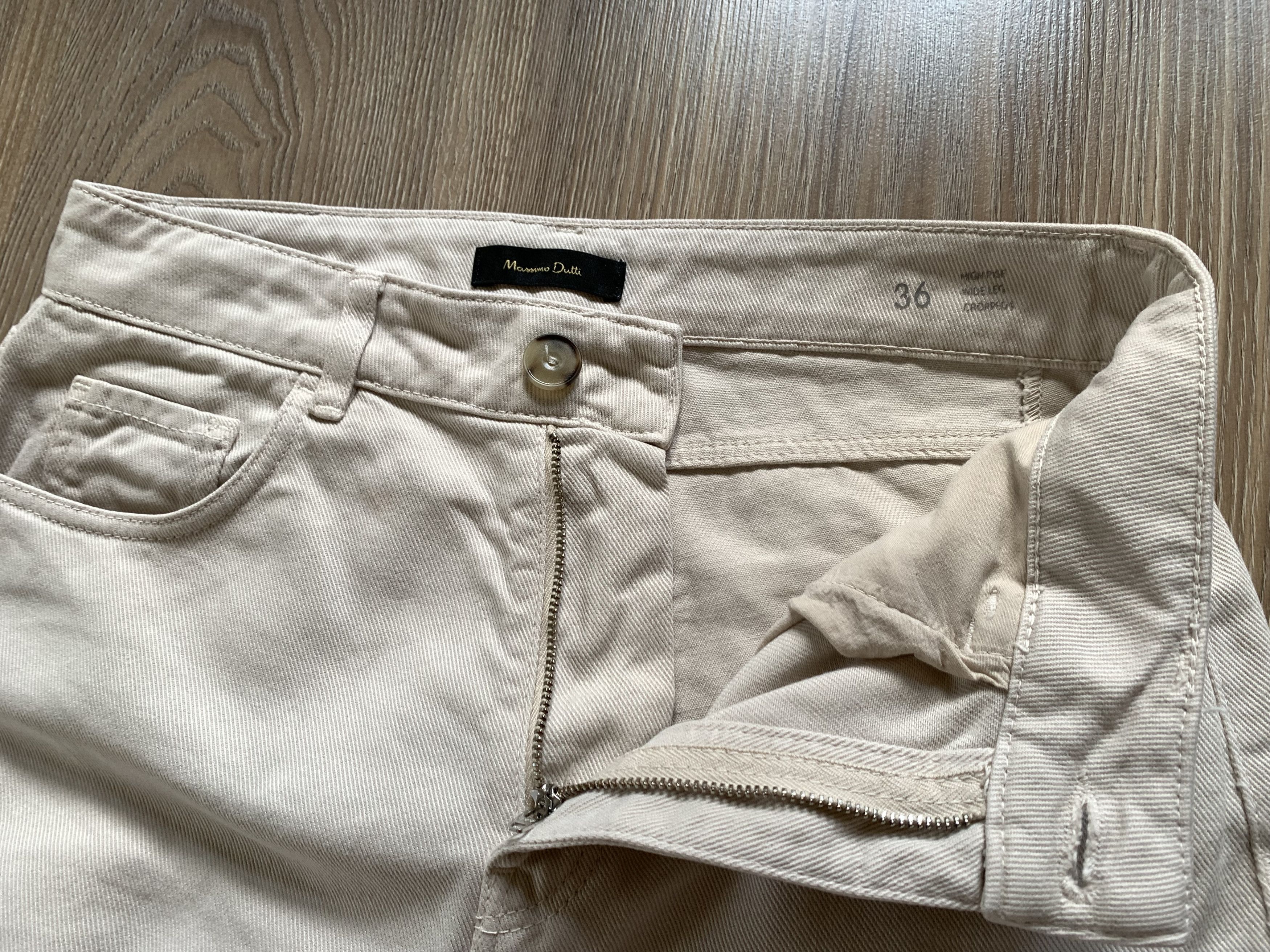 Designer × Massimo Dutti Women's Massimo Dutti Wide Leg Jeans Size 26" / US 2 / IT 38 - 5 Thumbnail