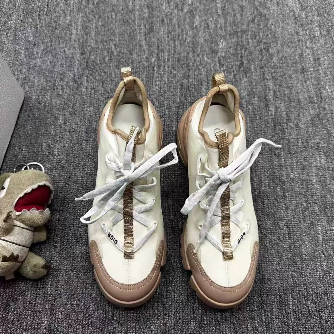 Dior Dior 99 new nude colorblock dad shoe 36 EU with box Size US 5.5 / IT 35.5 - 4 Thumbnail
