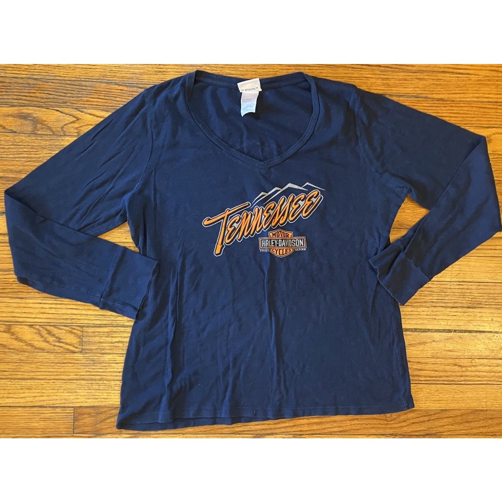 Harley Davidson Harley Davidson Tennessee Smokey Mountains T Shirt Womens 3X Size 3XL / US 20-22 - 1 Thumbnail