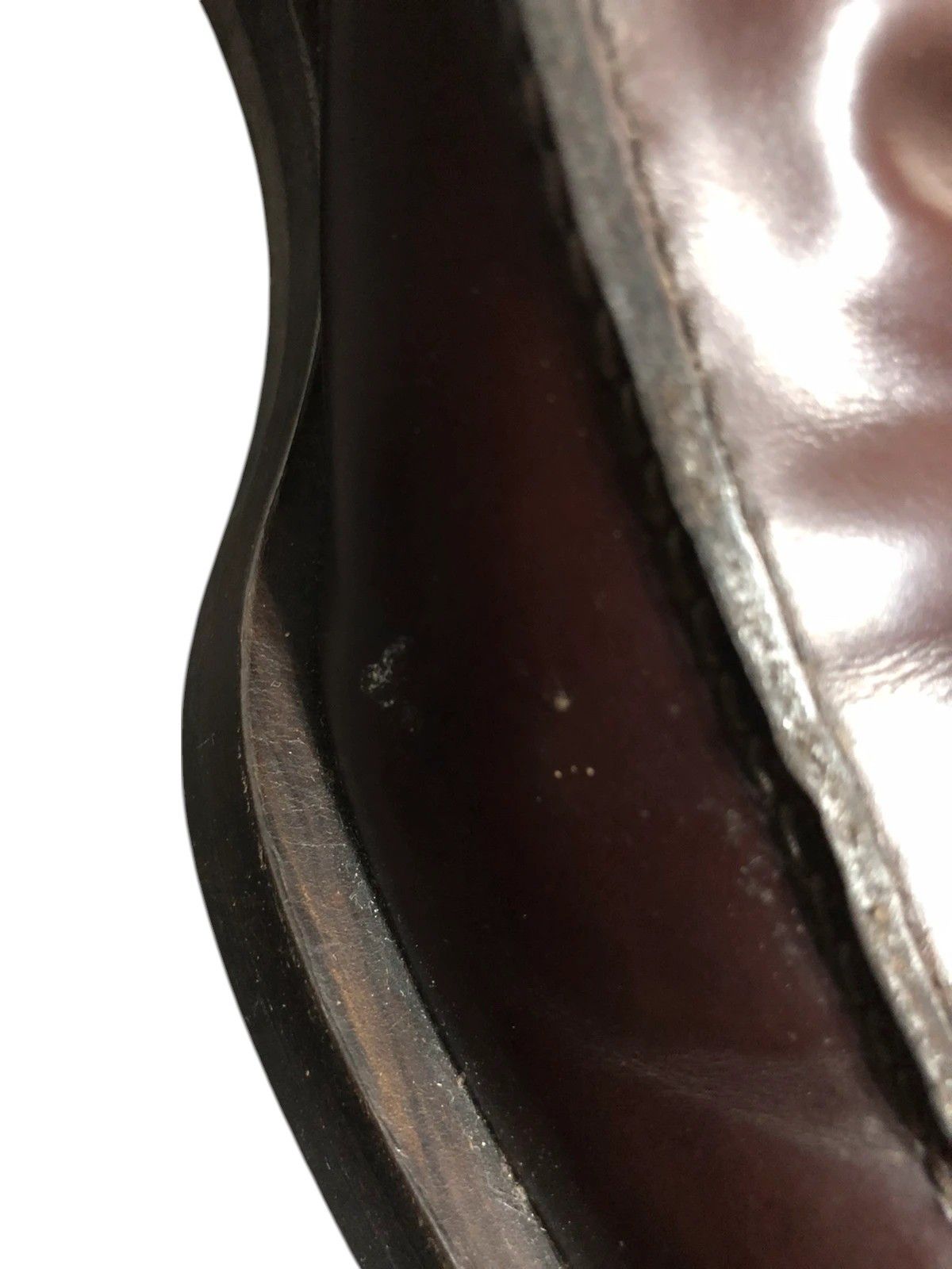 Gucci × Tom Ford Gucci Burgundy Apron-Toe Hidden Gore Boots (c. Late 1990s) Size US 8.5 / EU 41-42 - 6 Thumbnail