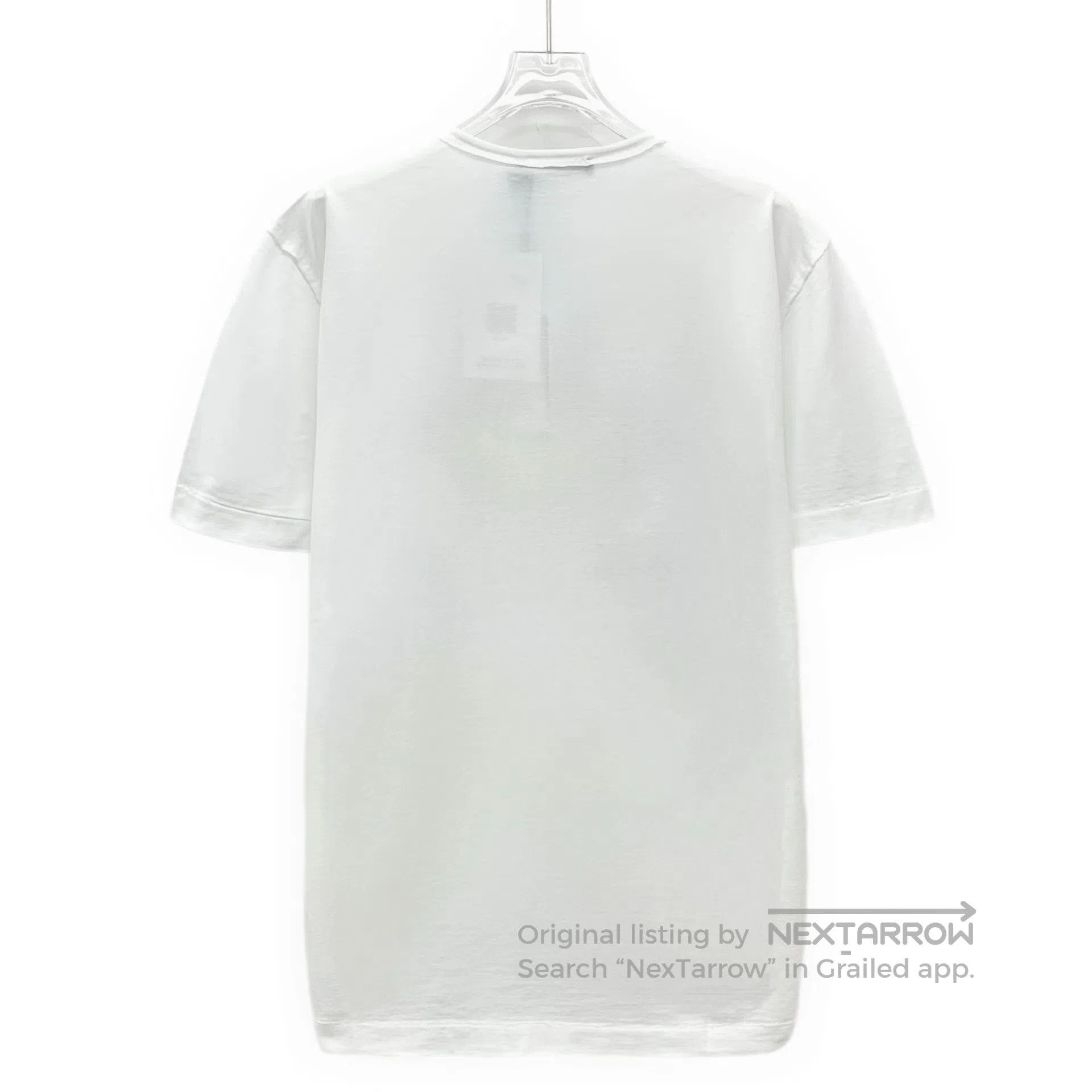 Dolce & Gabbana Dolce Gabbana White T-shirt with Crown and Letter Print on Size US L / EU 52-54 / 3 - 2 Thumbnail