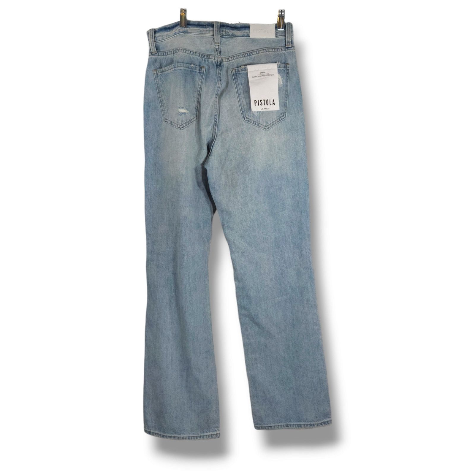 Pistola NWT Pistola Cassie High Waist Straight Leg Jeans Sz. 29x31 Size 29" - 4 Thumbnail