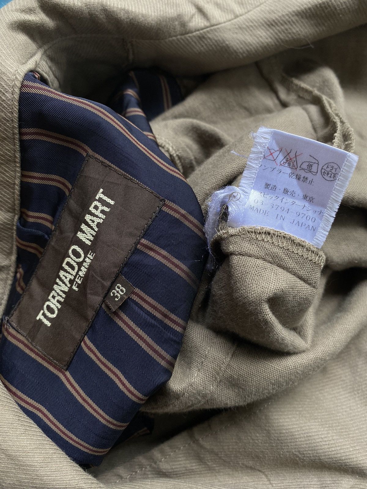 If Six Was Nine × Le Grande Bleu (L.G.B.) × Tornado Mart Tornado mart jacket Size XS / US 0-2 / IT 36-38 - 2 Thumbnail