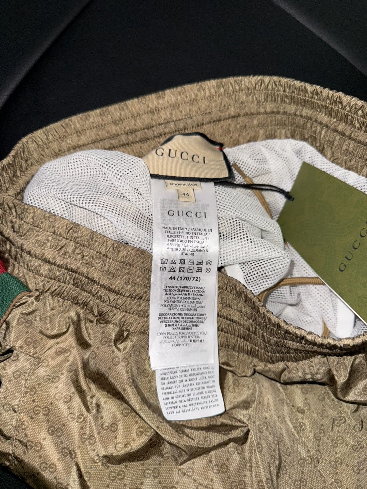 Gucci Gucci web swim shorts 44 Size US 29 - 5 Thumbnail