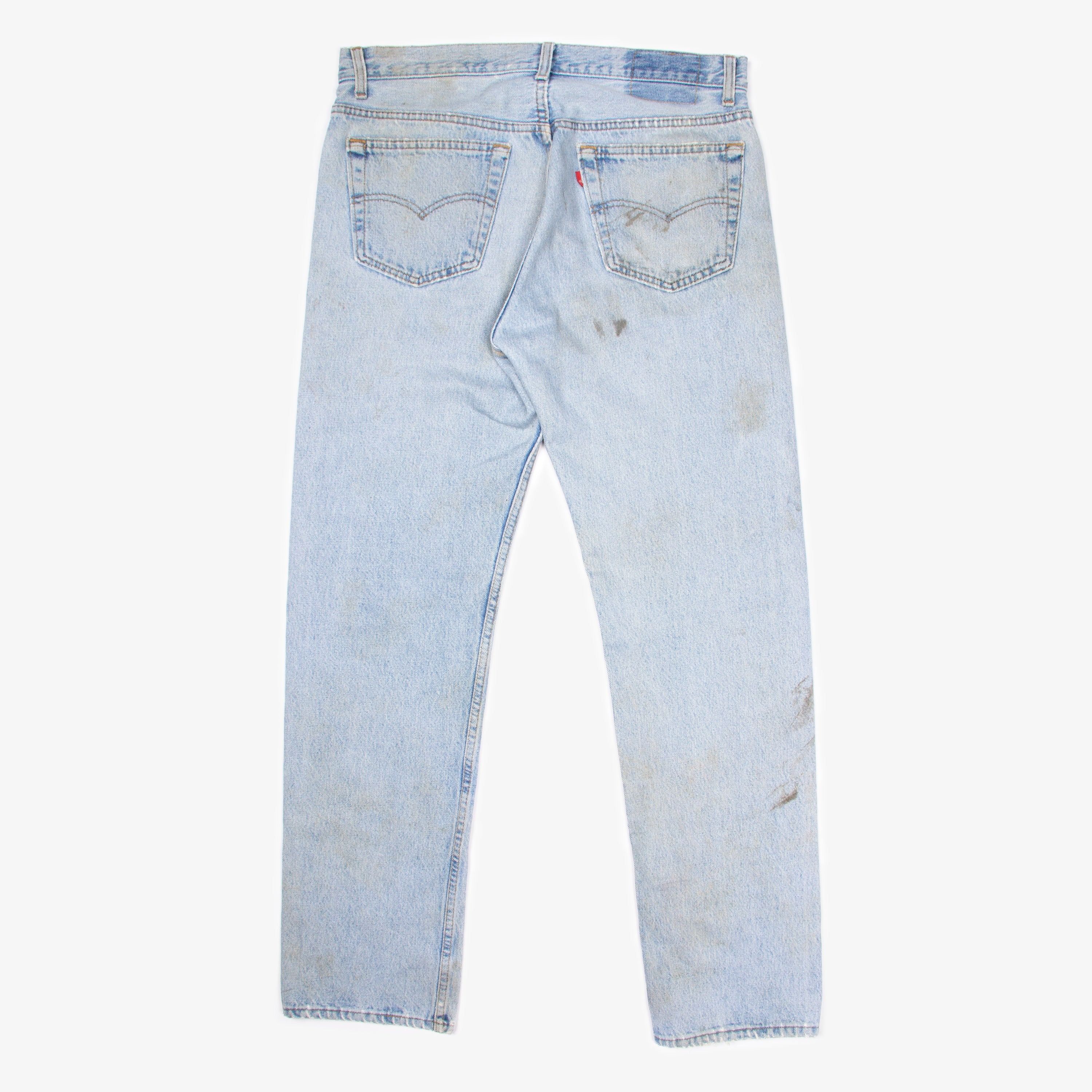 Levi's × Levi's Vintage Clothing × Vintage LEVIS LIGHT BLUE WASH 501 Size US 33 - 3 Thumbnail