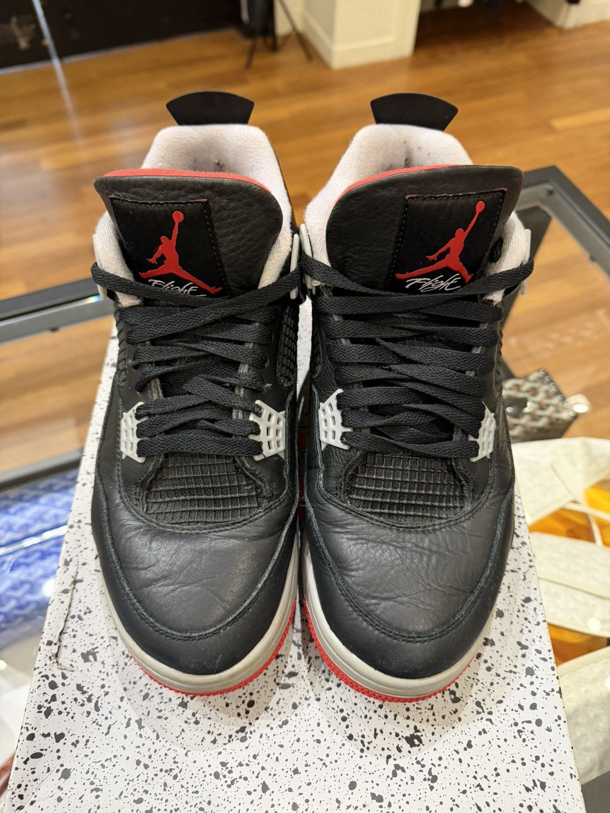 Jordan Brand Jordan 4 Retro ‘Bred Reimagined’ Size US 10.5 / EU 43-44 - 4 Thumbnail