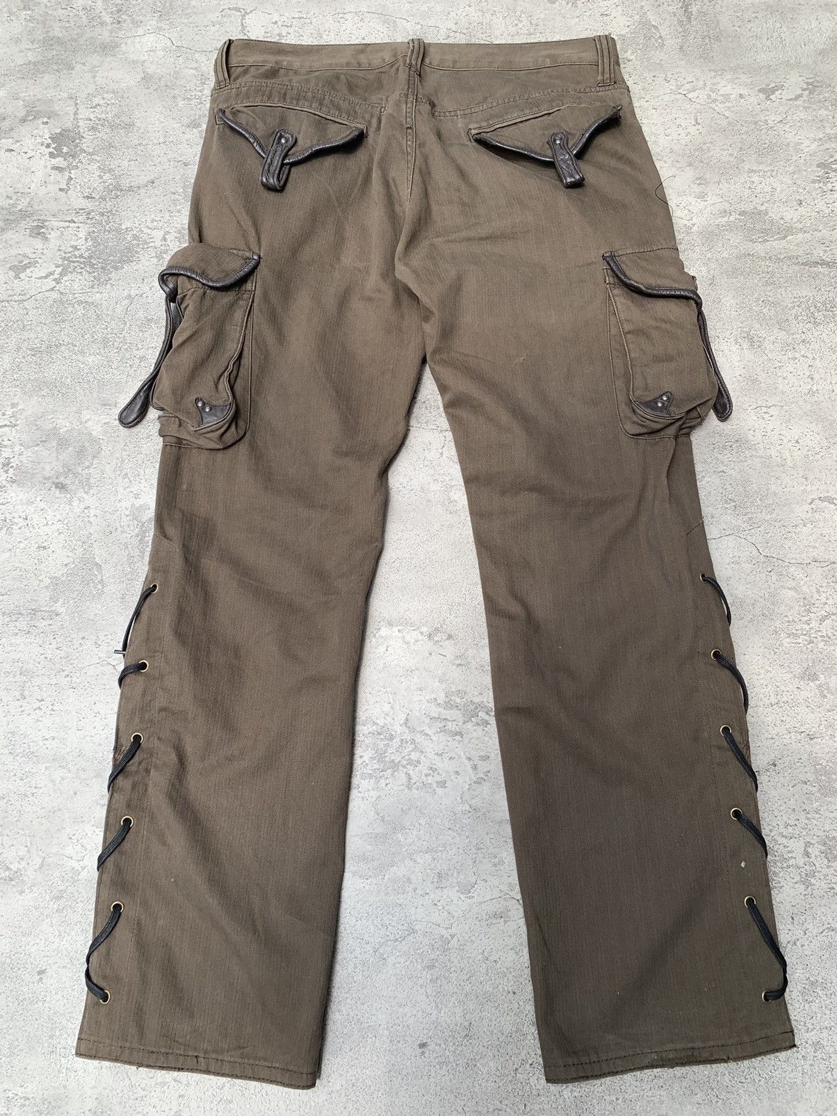 Japanese Brand × PPFM × Tete Homme DIFFERENCE RUPERT Lace up cargo pants Size US 31 - 8 Thumbnail