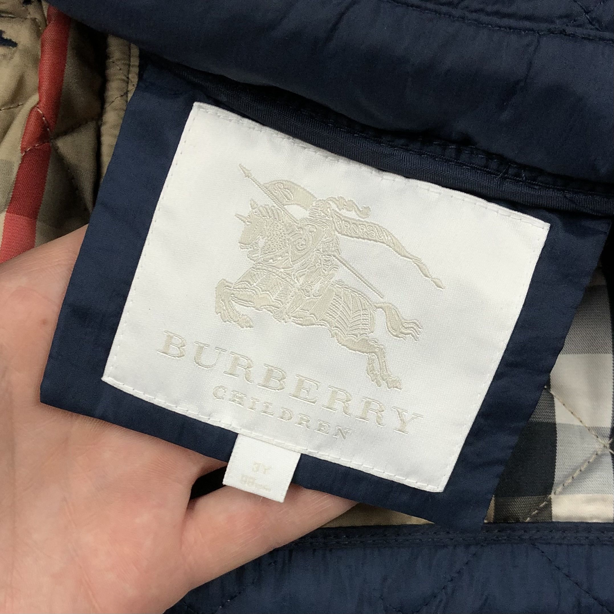 Burberry Burberry London Nova Check Quilted Liner Kids Jacket Size US XXS / EU 40 - 19 Thumbnail