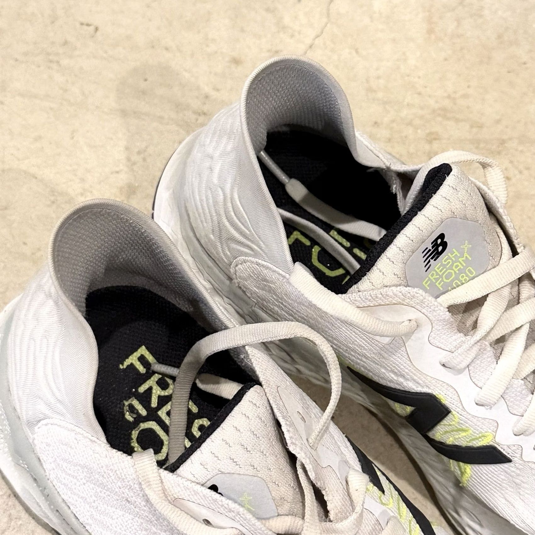 New Balance New Balance Fresh Foam 1080 V10 Womens 11 B Sneaker White Running W1080C10 Size US 9 / IT 39 - 3 Thumbnail