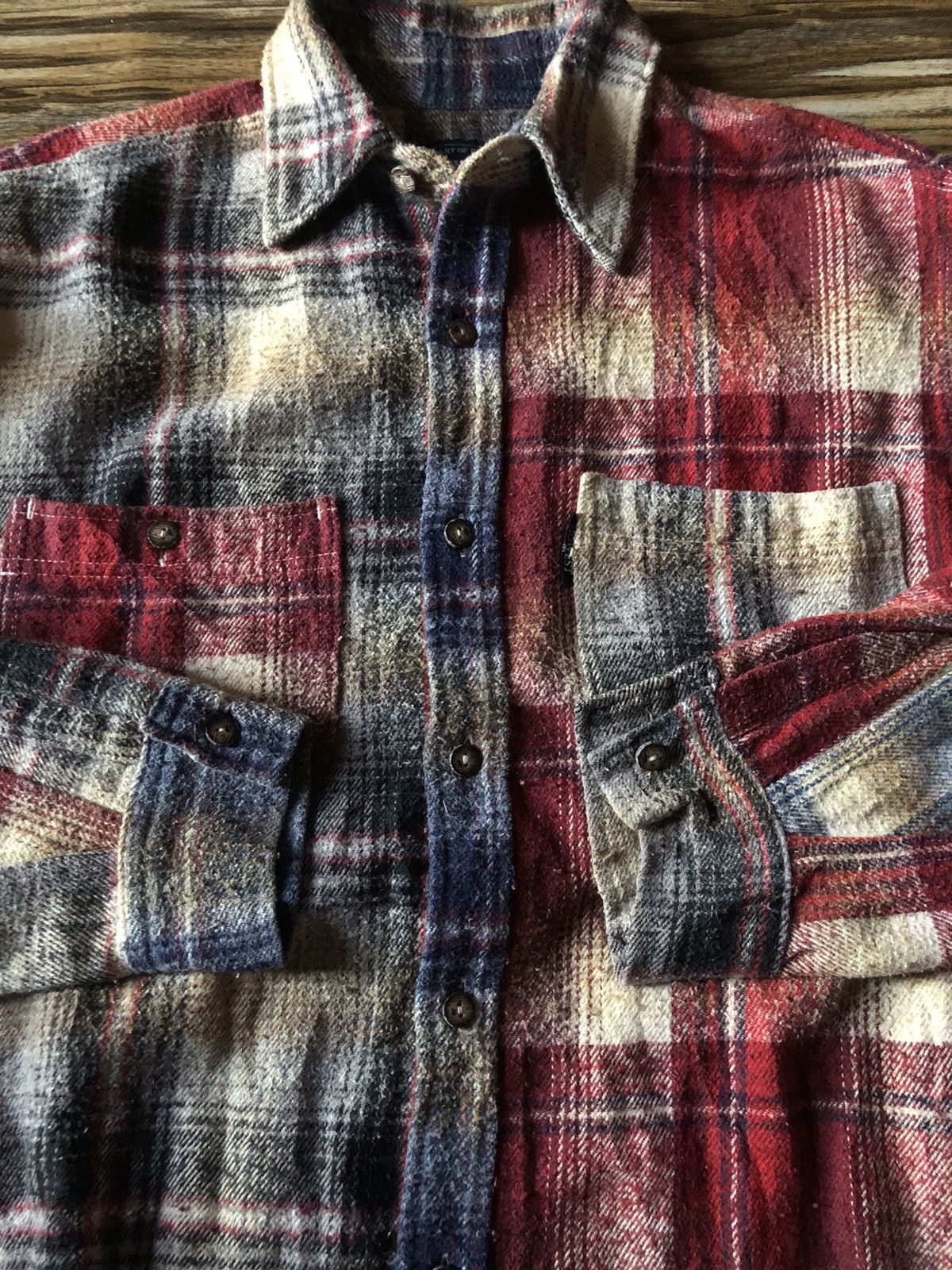 Sugar Cane Vintage 80s 🇯🇵Gowest multicolour B/D plaid shirt Kapital Size US M / EU 48-50 / 2 - 5 Thumbnail