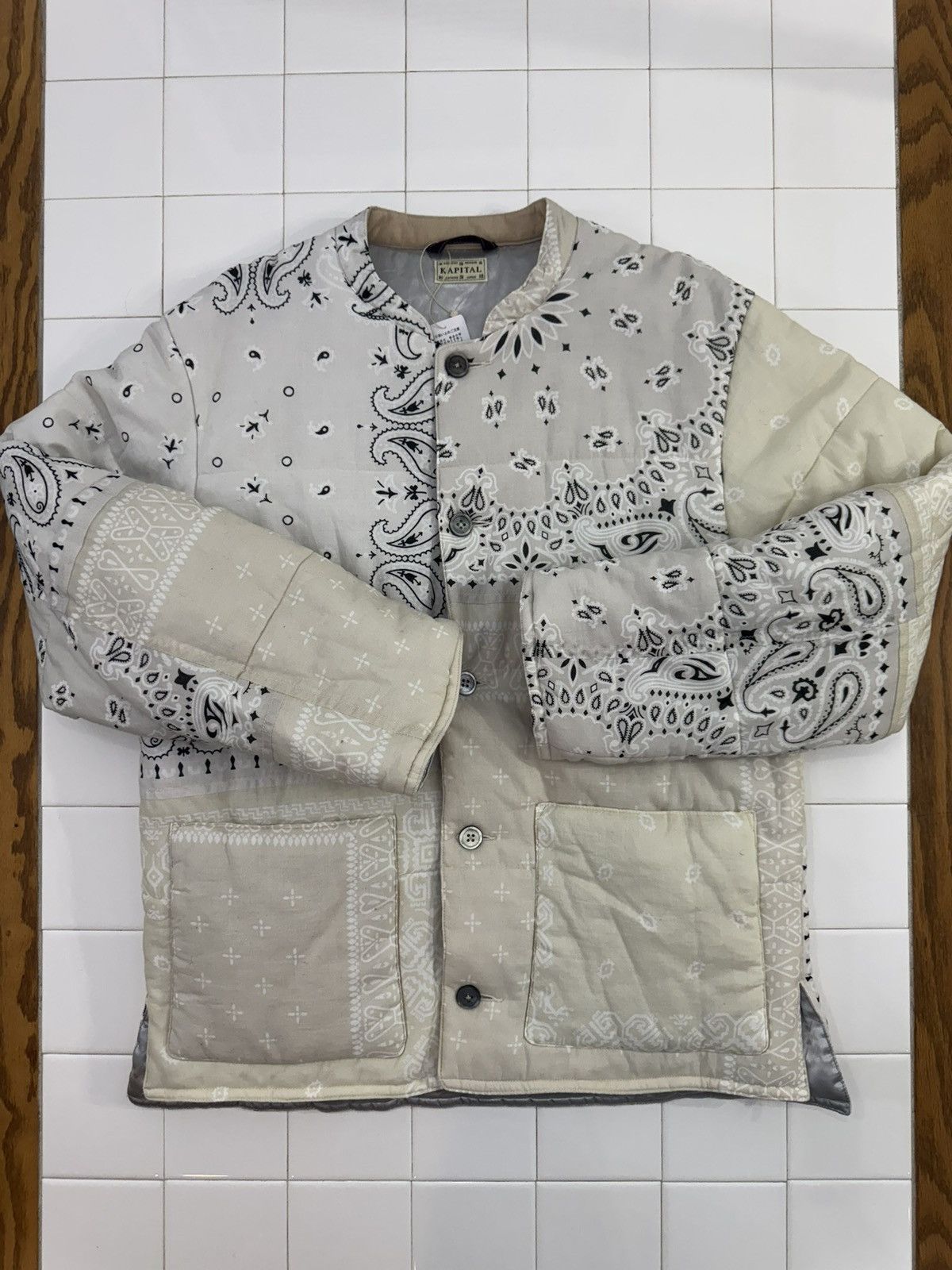 Kapital Bandana Quilted Jacket | Grailed